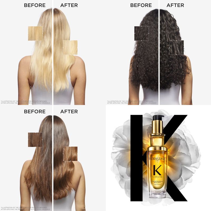 Kérastase  Elixir Ultime Refillable Hydrating Hair Oil